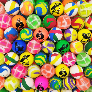 Мячи - прыгуны 25 мм "Муссон"