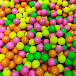 Жевательная резинка 22 мм "Лимонад"