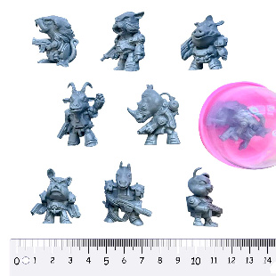 Фигурки коллекционные "Звероники"