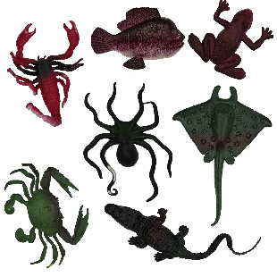 Игрушка резиновая "Животный мир"