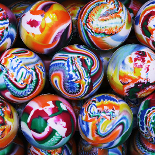 Мячи - прыгуны 45 мм "Стихия"