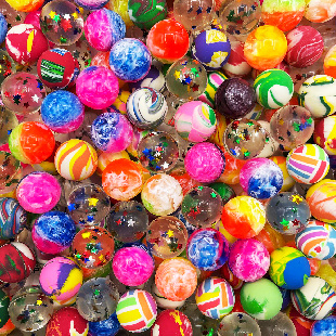 Мячи - прыгуны 25 мм "Фокстрот"