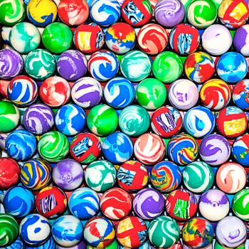 Мячи - прыгуны 25 мм "Мираж"