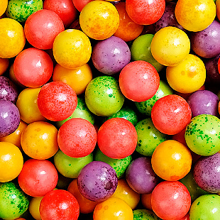 Жевательная резинка 20 мм "Ситро"