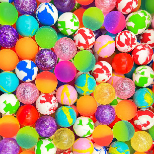 Мячи - прыгуны 25 мм "Экспрессия"