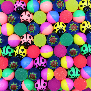 Мячи - прыгуны 25 мм "Рассвет"