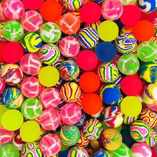 Мячи - прыгуны 25 мм "Ван Гог"