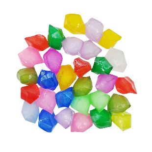 Изделия пластиковые для декора интерьера. "Камни Самоцветы матовые"