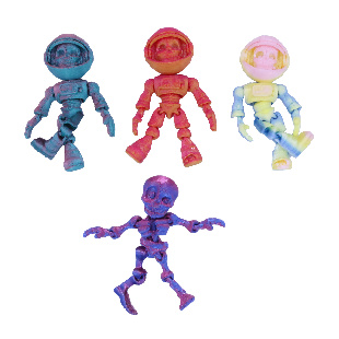 Игрушка флэкси 3D "Скелетон"