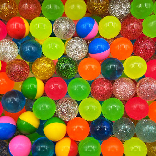 Мячи - прыгуны 25 мм "Янина"