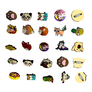 Значки деревянные