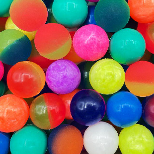 Мячи - прыгуны 25 мм "Колористика" 