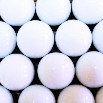 Марблс 25 мм "Снежинки"