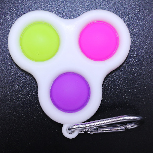 Пупырка "Тройной брелок" антистресс