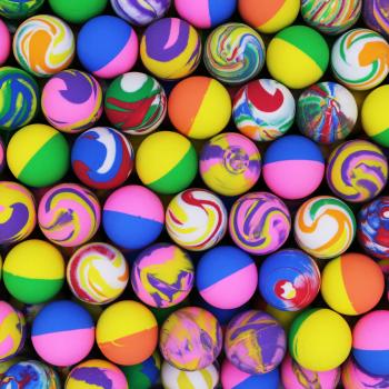 Мячи - прыгуны 25 мм 