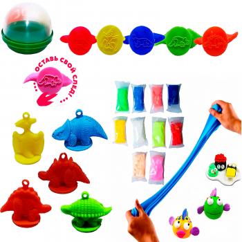 Комплект 45 мм "Оттиск" (пластилин + штамп)