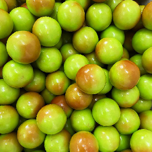 Жевательная резинка 24 мм "Зеленое яблоко"