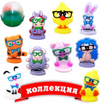 Комплект 45 мм "Умники. Школа домашних животных на подставке"