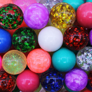 Мячи - прыгуны 25 мм "Дискошар" 