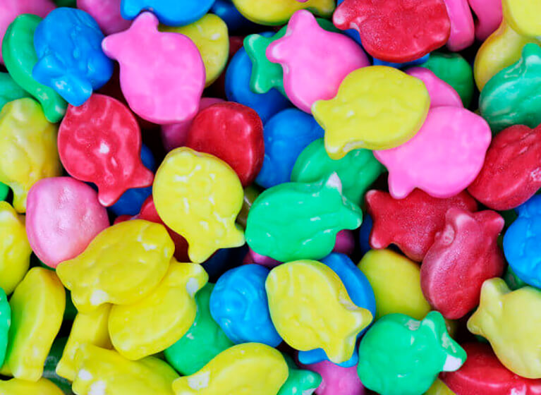 Новые конфетки-рыбки для торговых автоматов Новые конфетки-рыбки для торговых автоматов