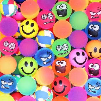 Мячи - прыгуны 25 мм "Веселый Роджер"