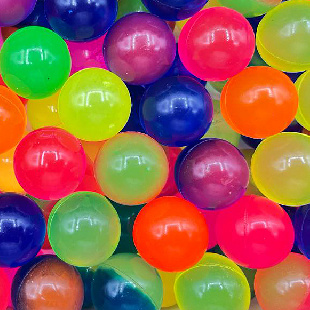 Мячи - прыгуны 25 мм "Мегаполис" 