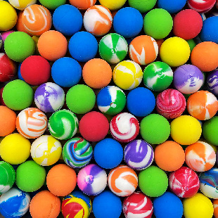 Мячи - прыгуны 25 мм "Сахалин"