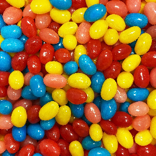 Конфеты "Джелли бин. Нектариновый рай", 5 кг в коробке