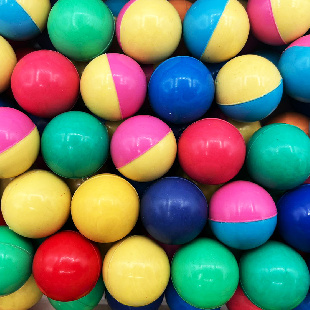 Мячи - прыгуны 25 мм "Космея" 