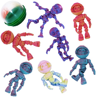 Комплект 45 мм "3D - Флэкси Скелетон"