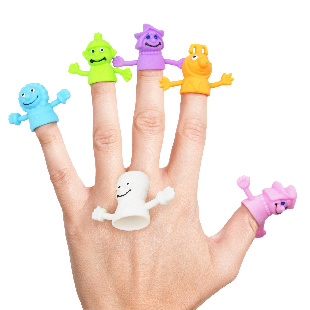 Игрушка - насадка на палец "Розыгрыш"