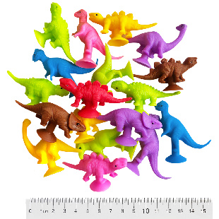 Игрушка силиконовая "Дино-липучка"