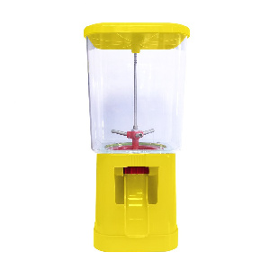 Альфа торговый автомат желтый, без монетоприемника