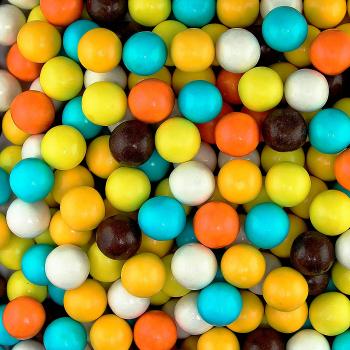 Жевательная резинка 27 мм "Бананы-кокосы"