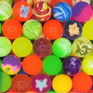 Мячи - прыгуны 25 мм "Брандо"