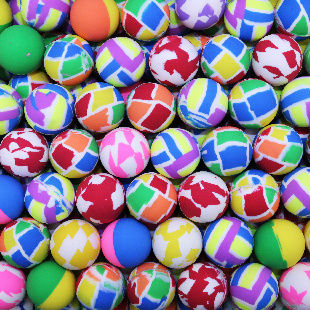 Мячи - прыгуны 25 мм "Пятнашки"