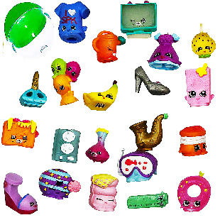 Комплект 34 мм "Шопоголики"