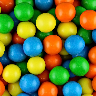 Жевательная резинка 20 мм "Мохито"