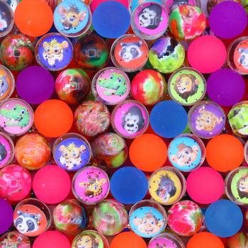 Мячи - прыгуны 25 мм "Сафари" 