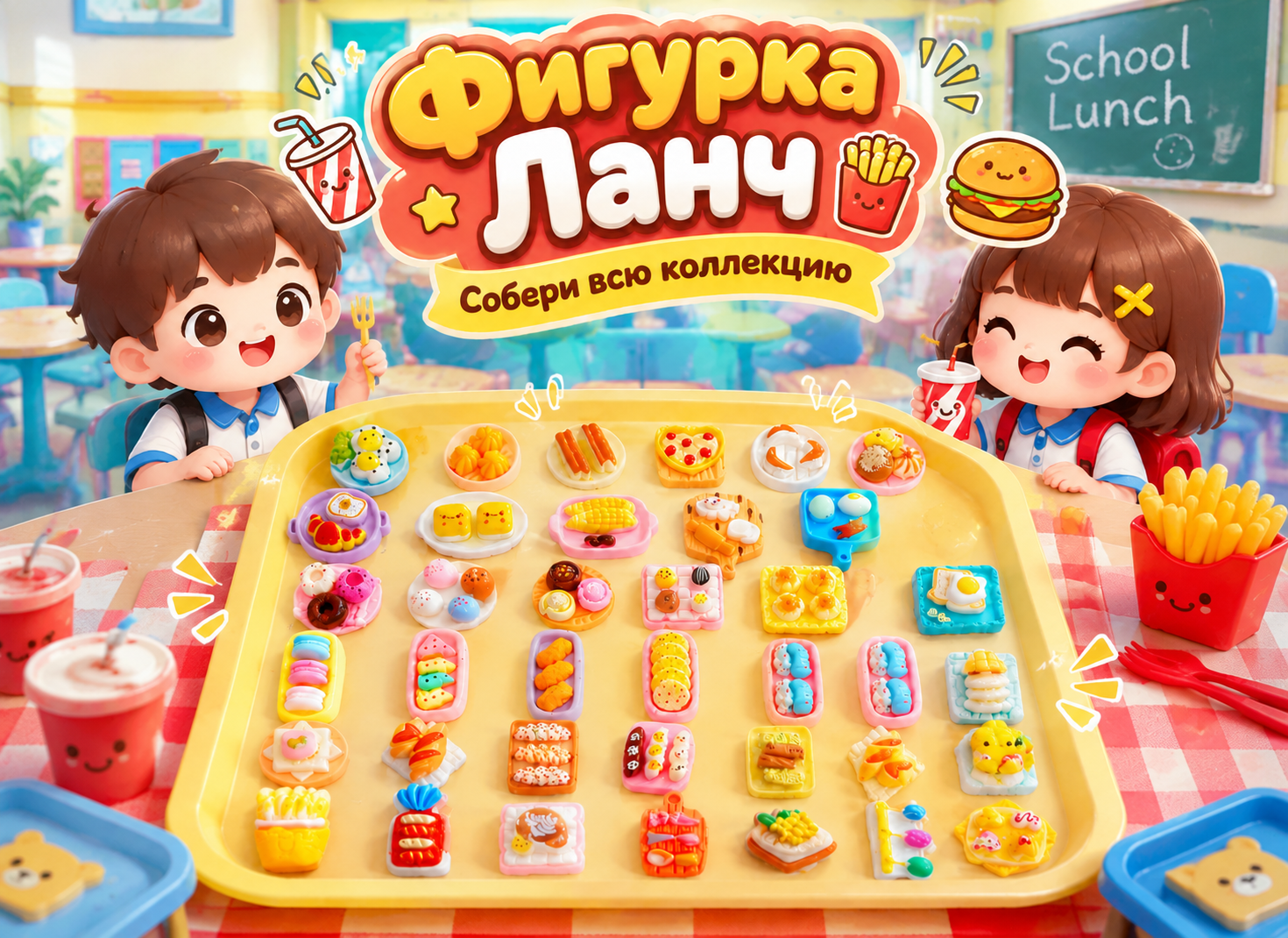 Фигурка "Супермаркет. Ланч" 