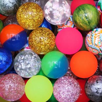 Мячи - прыгуны 32 мм "Супер микс"