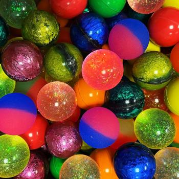 Мячи - прыгуны 25 мм "Хрусталик"