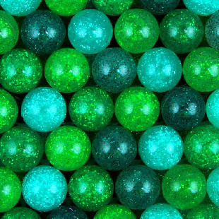 Мячи - прыгуны 32 мм "Изумруд"