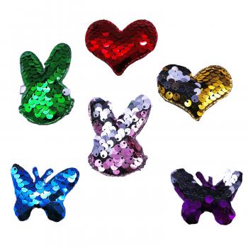 Заколка с пайетками "Шик-блеск" 