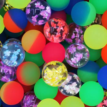 Мячи - прыгуны 25 мм "Аргон" 