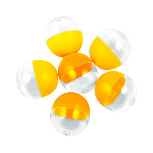 Капсулы 34*30 мм, желтые