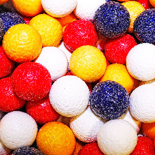 Жевательная резинка 20 мм "Малина со сливками"