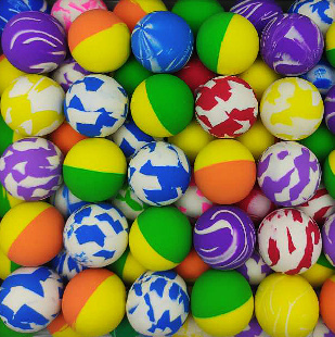 Мячи - прыгуны 32 мм "Полумесяц"