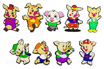 Магнит "Три поросенка"