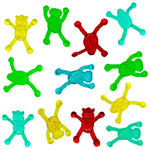 Лизуны-ползуны по стенам "Перевертыши"